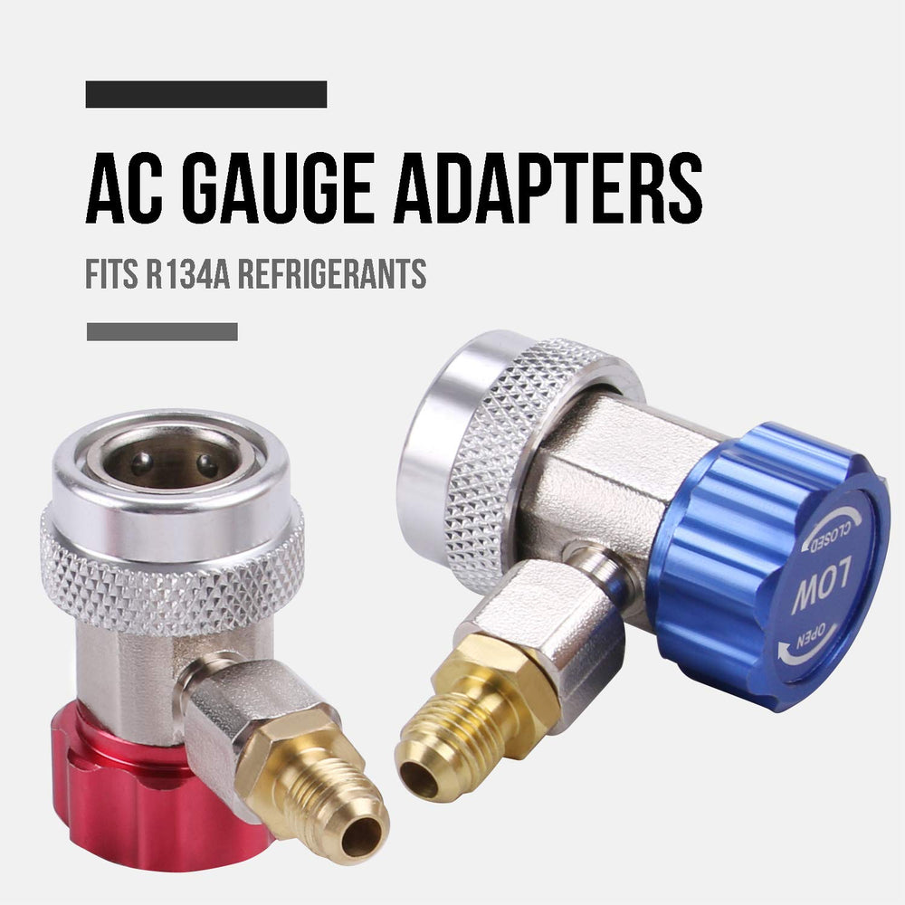 Lichamp close-up of quick coupler snap-lock and knurled grip for secure handling