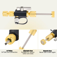 Lichamp magnetic base detail keeping the tool secure and reducing loss