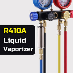 Lichamp close-up of pressure orifice illustrating efficient R410A vaporization