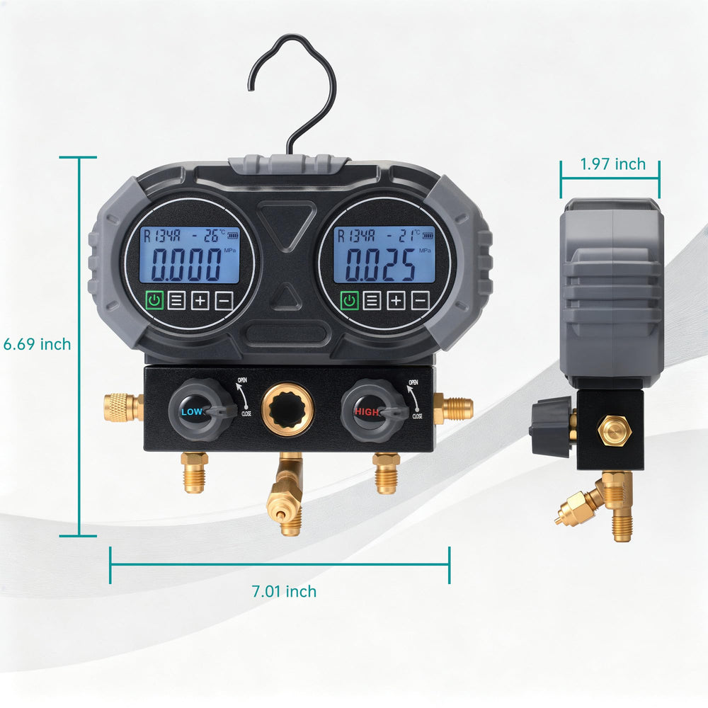 Lichamp valve knobs and clear labels improving fast, error-free adjustments