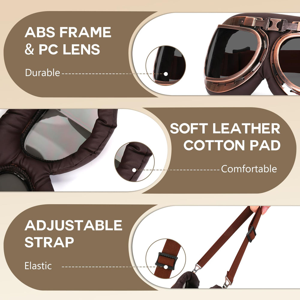 Lievermo clear lens improving low-light visibility for safer riding