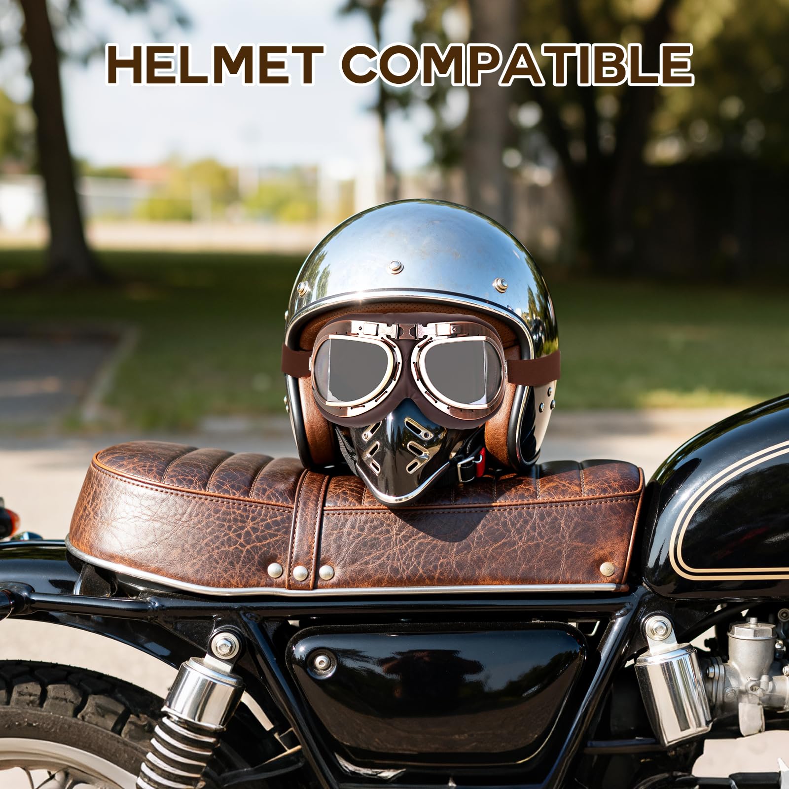 Lievermo compact goggles in pouch for easy travel and storage