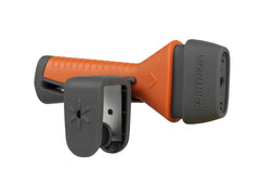 Lifehammer ceramic hammer-head closeup showing hard surface for breaking side windows