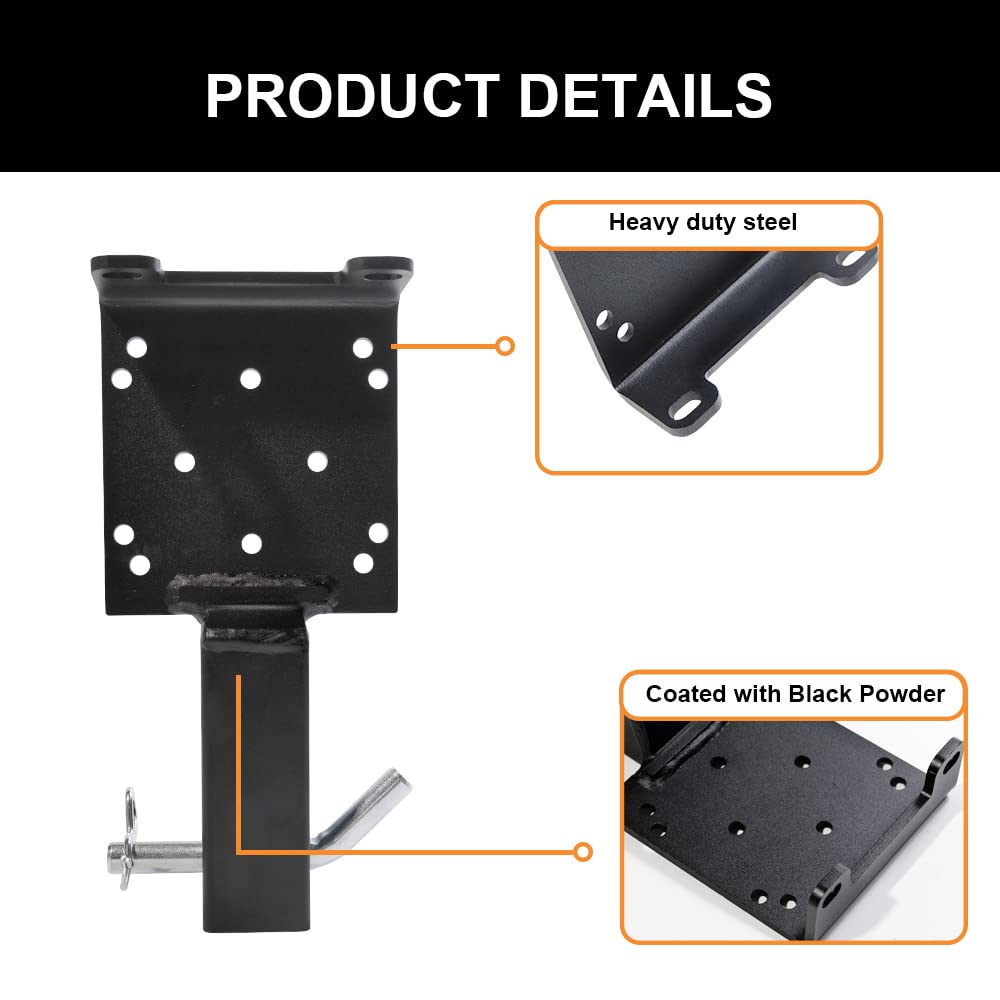 lifgarfe close-up of black powder coat finish for long-lasting corrosion protection