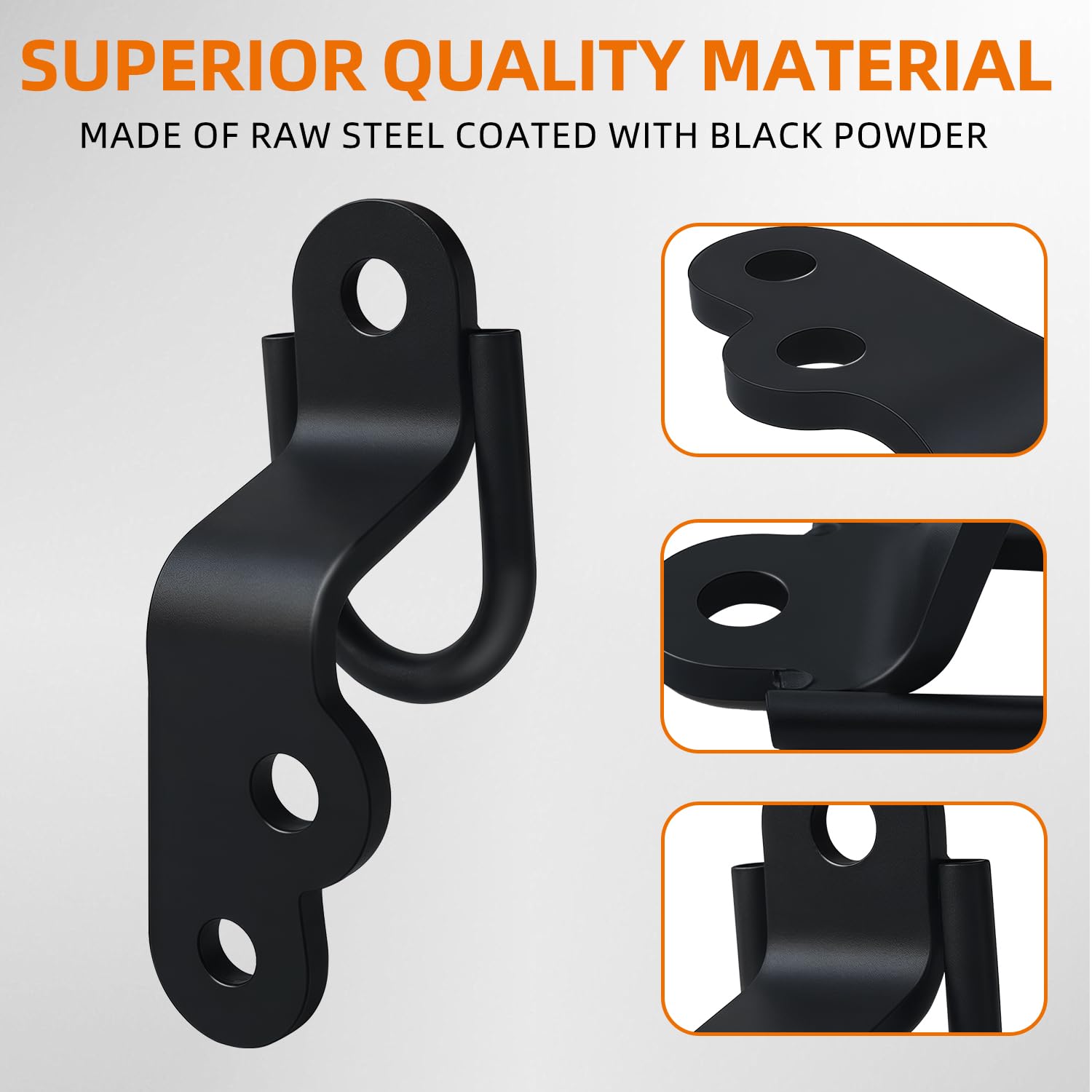 lifgarfe hitch beside ruler to show dimensions and ease of fit for receivers