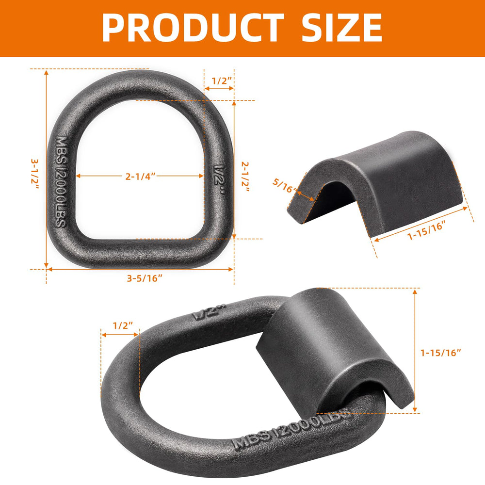 lifgarfe weld point detail showing clean weld area for secure permanent mounting