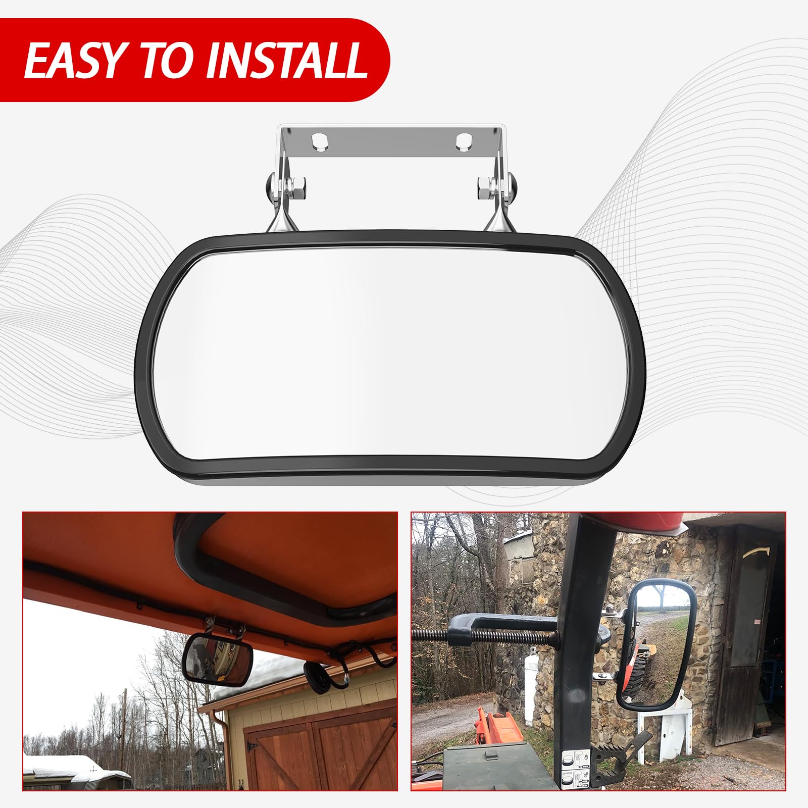 Lifronkit U-bracket detail showing stainless steel mount and secure adjustment mechanism