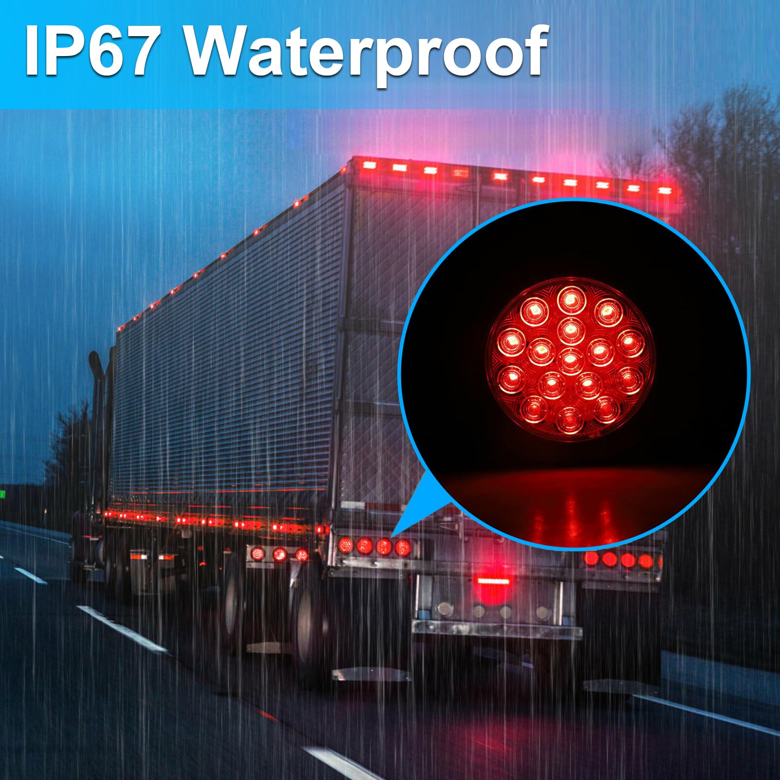 LIGBT wiring leads with three-wire colors showing easy-install benefit