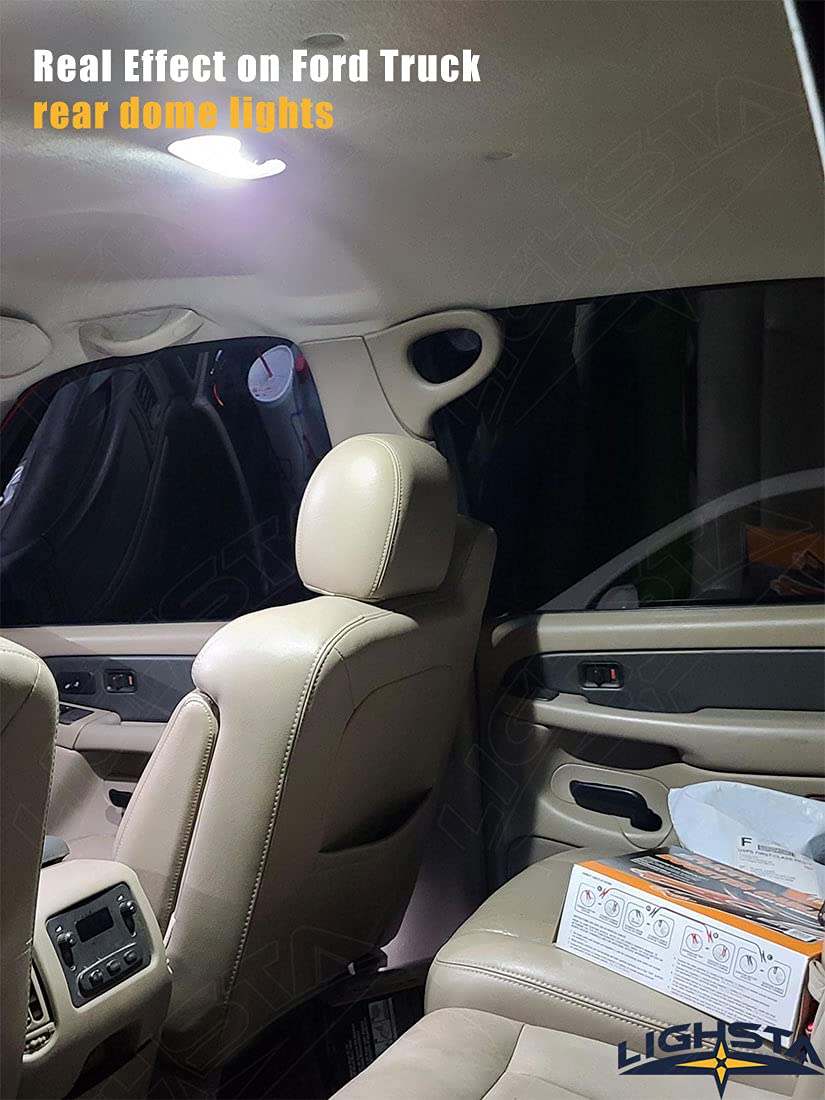 LIGHSTA cargo trunk light illuminating bed area for easier loading at night