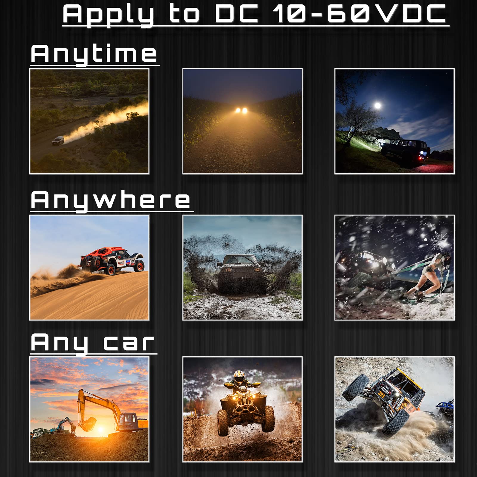 LightBoss installed on ATV in off-road scene for reliable work illumination benefit