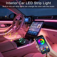 Ligrel controller with smartphone app visible for instant customization