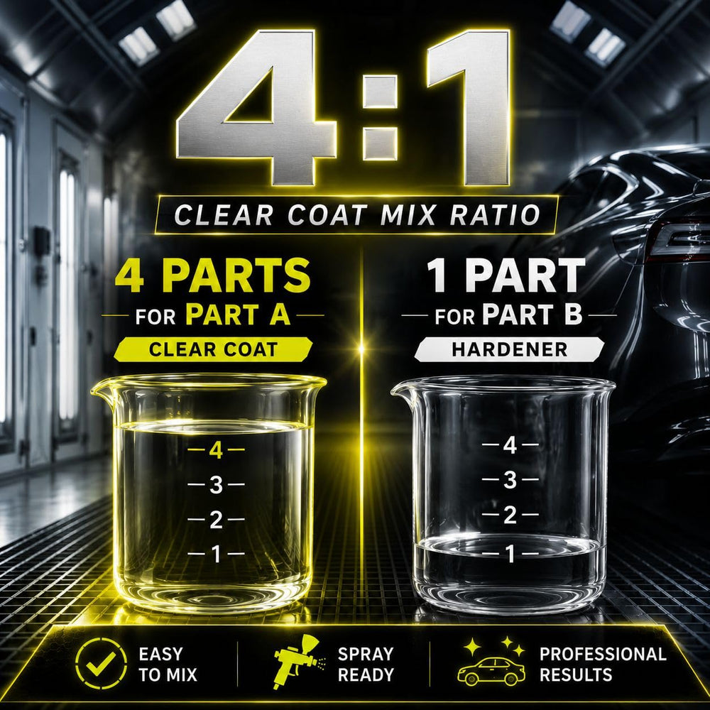 LiME LiNE cured clearcoat glossy close-up highlighting durable shine