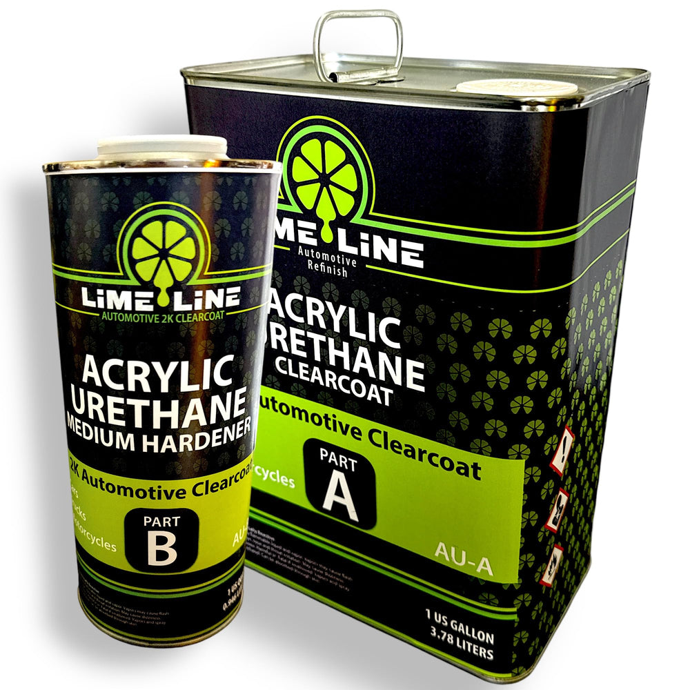 LiME LiNE clearcoat front label showing product identity and volume benefits