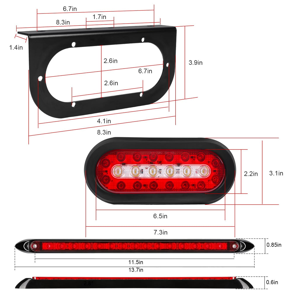 LIMICAR 25FT 5-pin harness connectors with weatherproof seals for dependable wiring