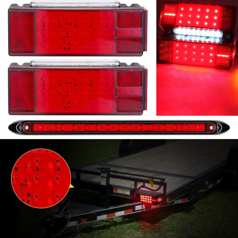 LIMICAR lights installed on boat trailer, improves visibility during launches