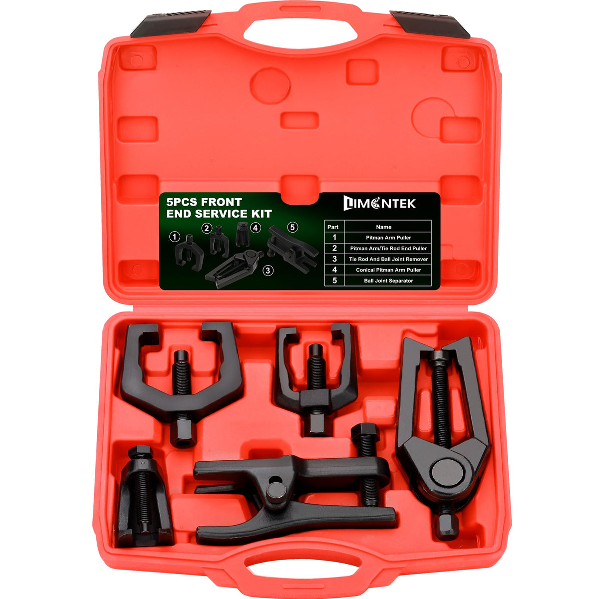 limontek front packaging kit open showing organized tools and protective case benefit organization