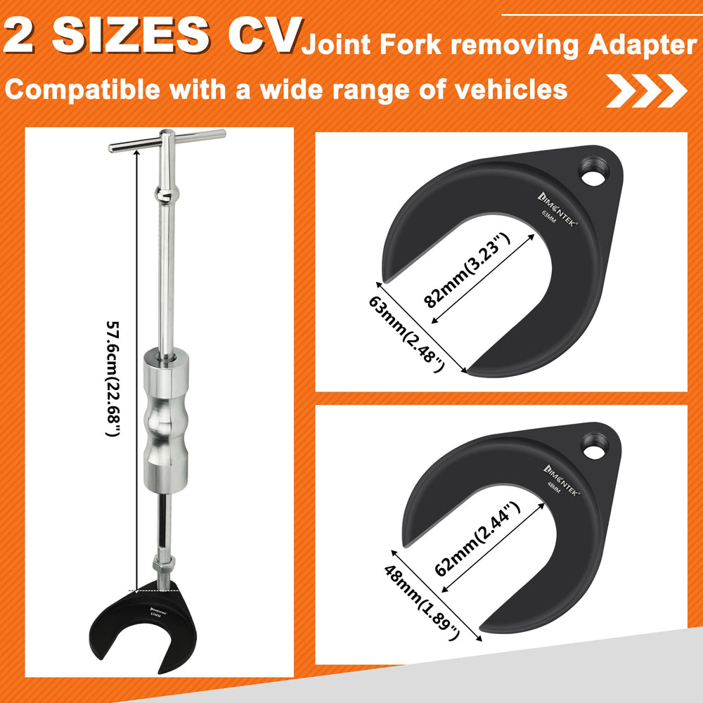 limontek tool in use on CV axle demonstrating controlled removal and time savings