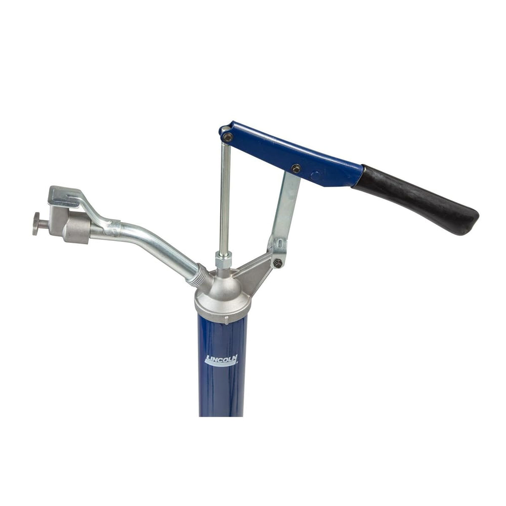 Lincoln 1340 non‑drip spout closeup preventing spills and mess