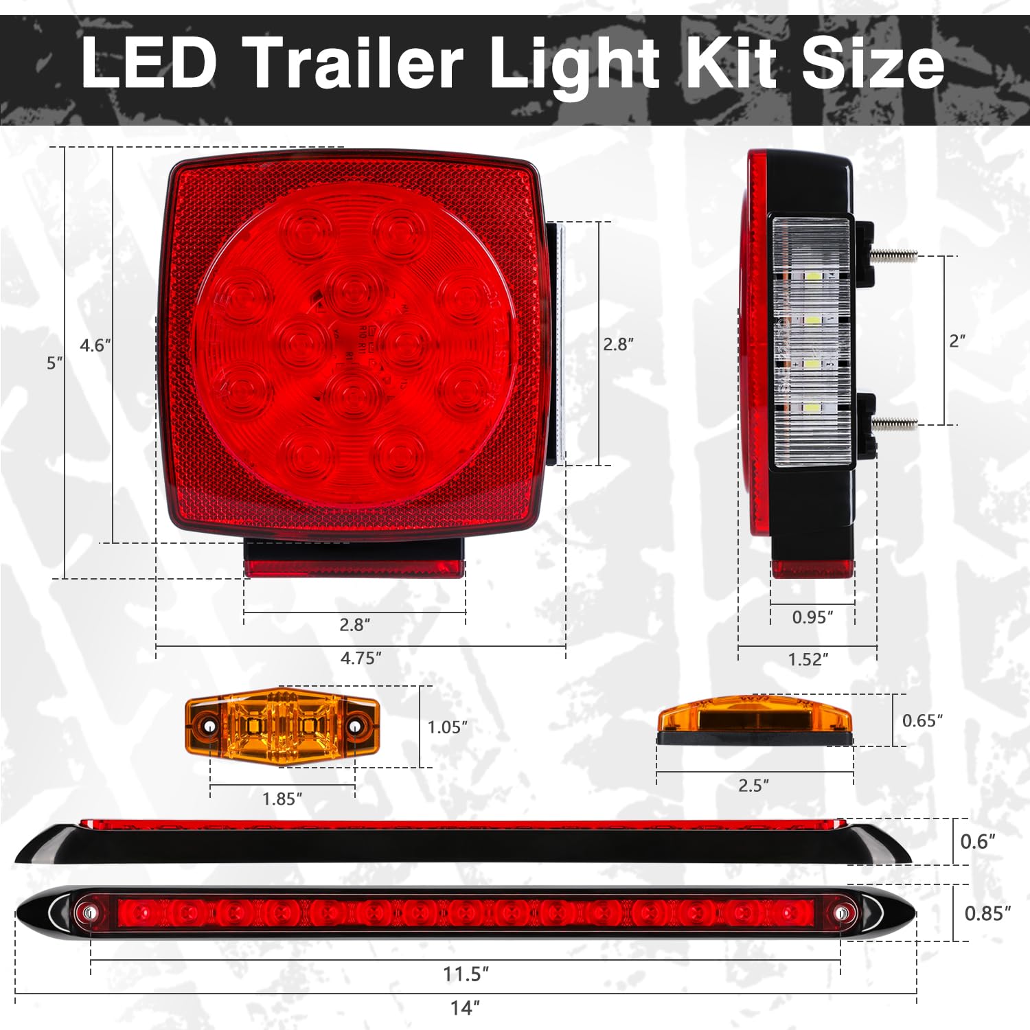 LINKITOM installed on boat trailer demonstrating low-profile snag-free protection