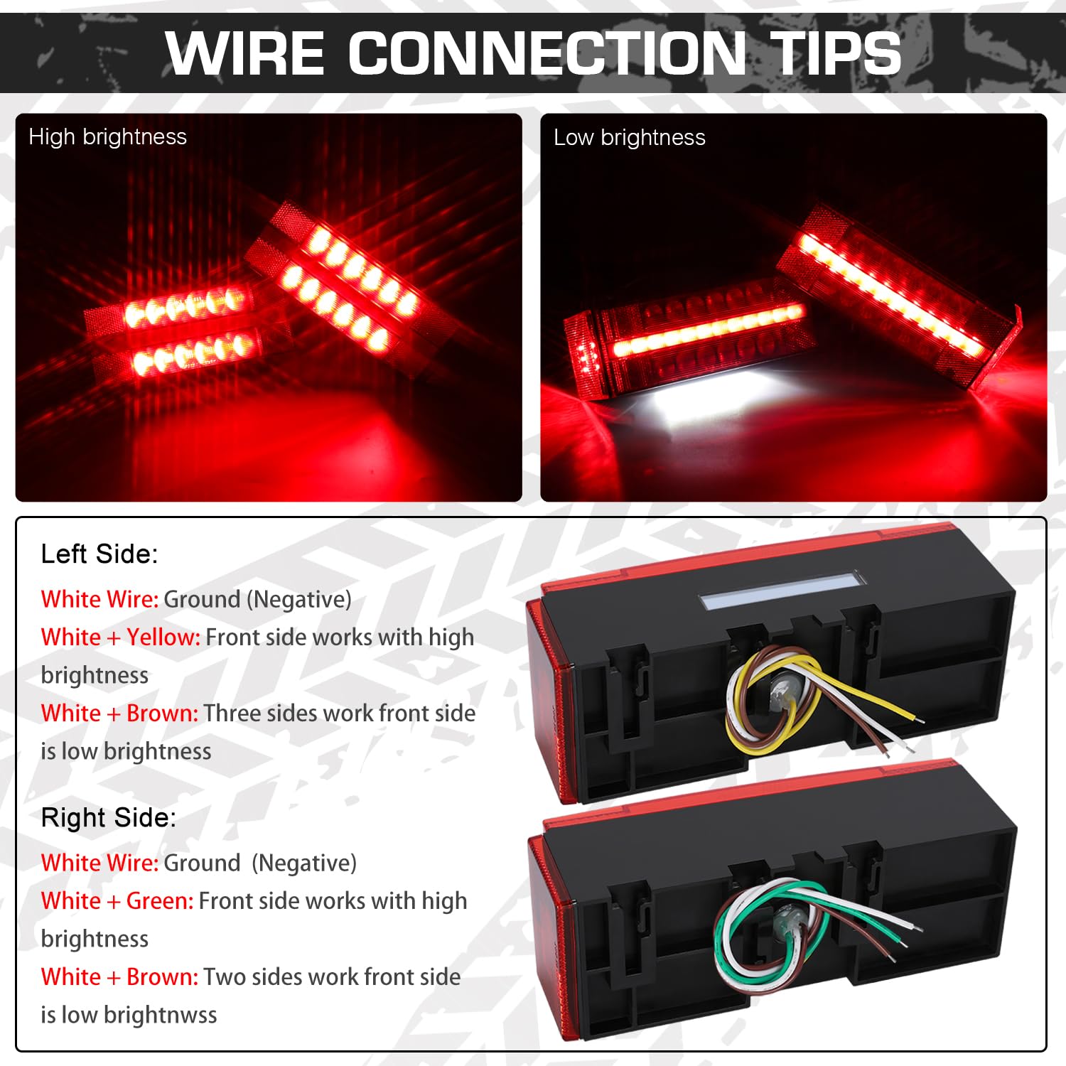 LINKITOM license bracket with light illuminating plate for legal visibility