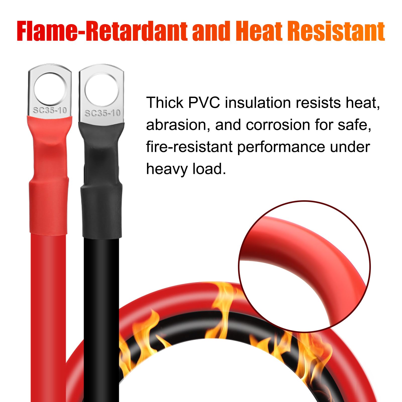 Linkstyle demonstrating cable flexibility and PVC jacket, eases routing