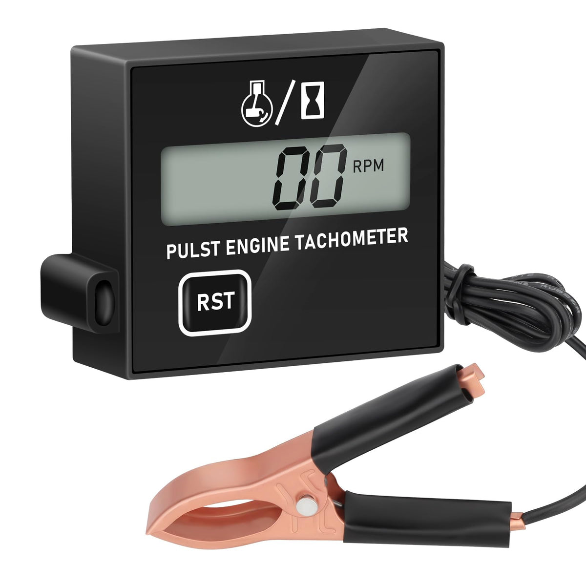 Linkstyle front display view showing clear RPM readout for fast checks