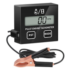 Linkstyle front display showing RPM and hour readout for quick checks