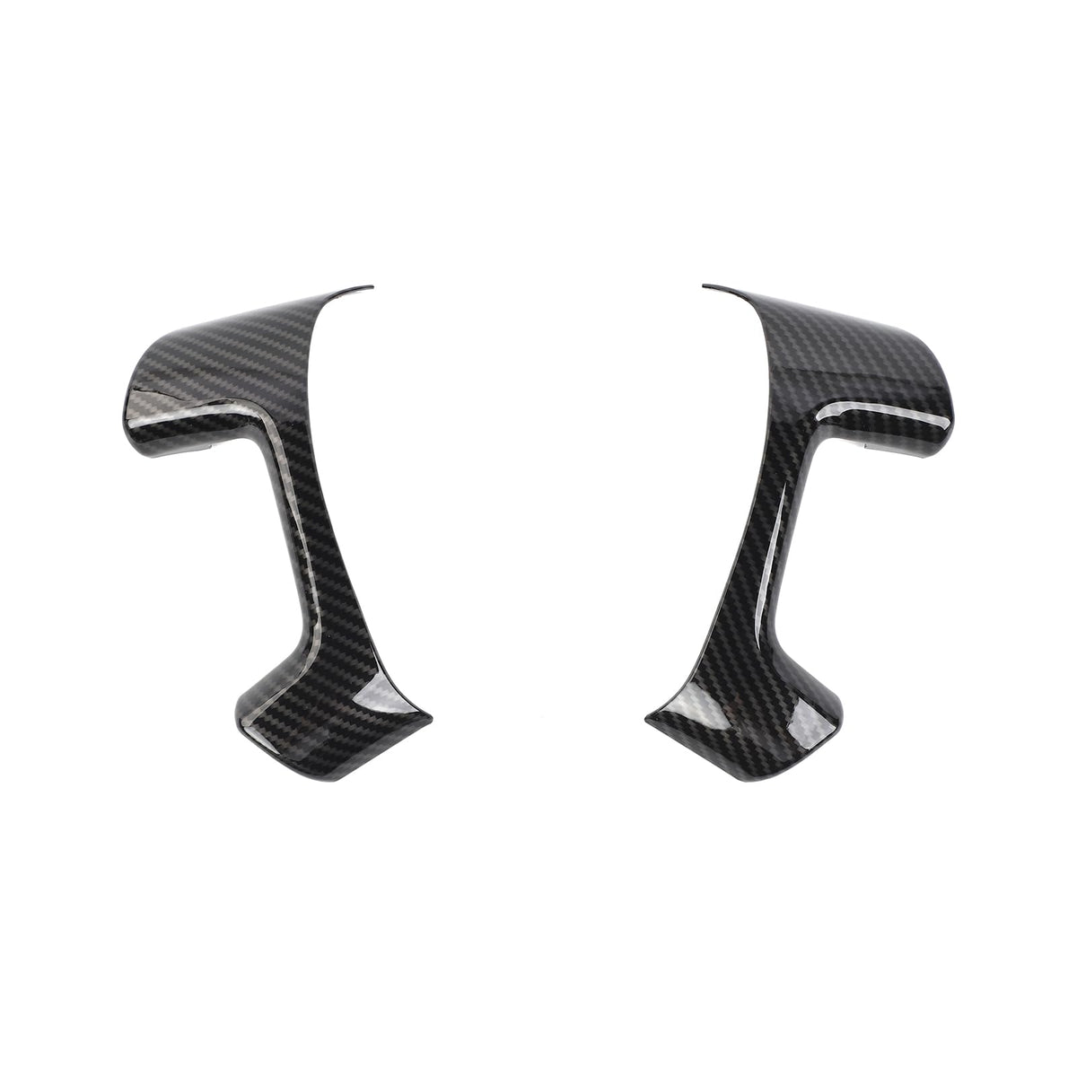 Linskip front view steering wheel trim showing clean fit and OEM look
