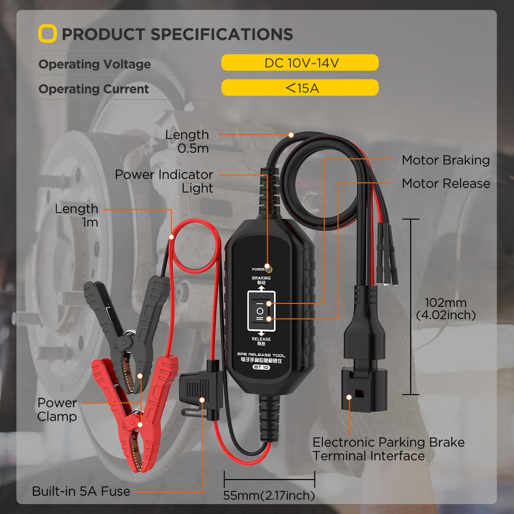 LINXINO BT10 compact carry case showing portability for roadside technicians