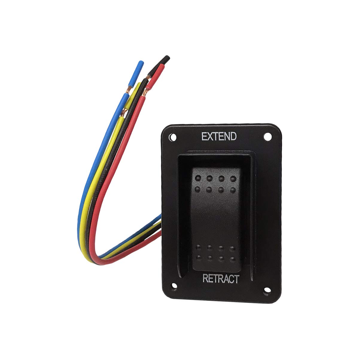 Lippert front view of replacement rocker switch showing clear controls and durable finish