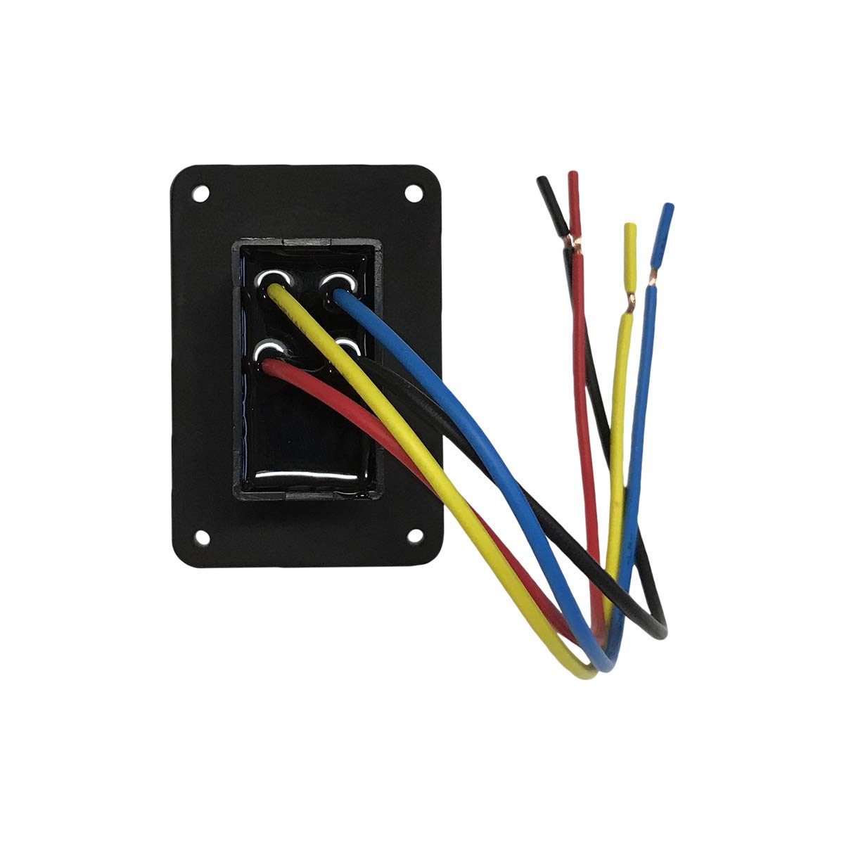 Lippert mounted switch in RV panel demonstrating restored automated stabilizer control