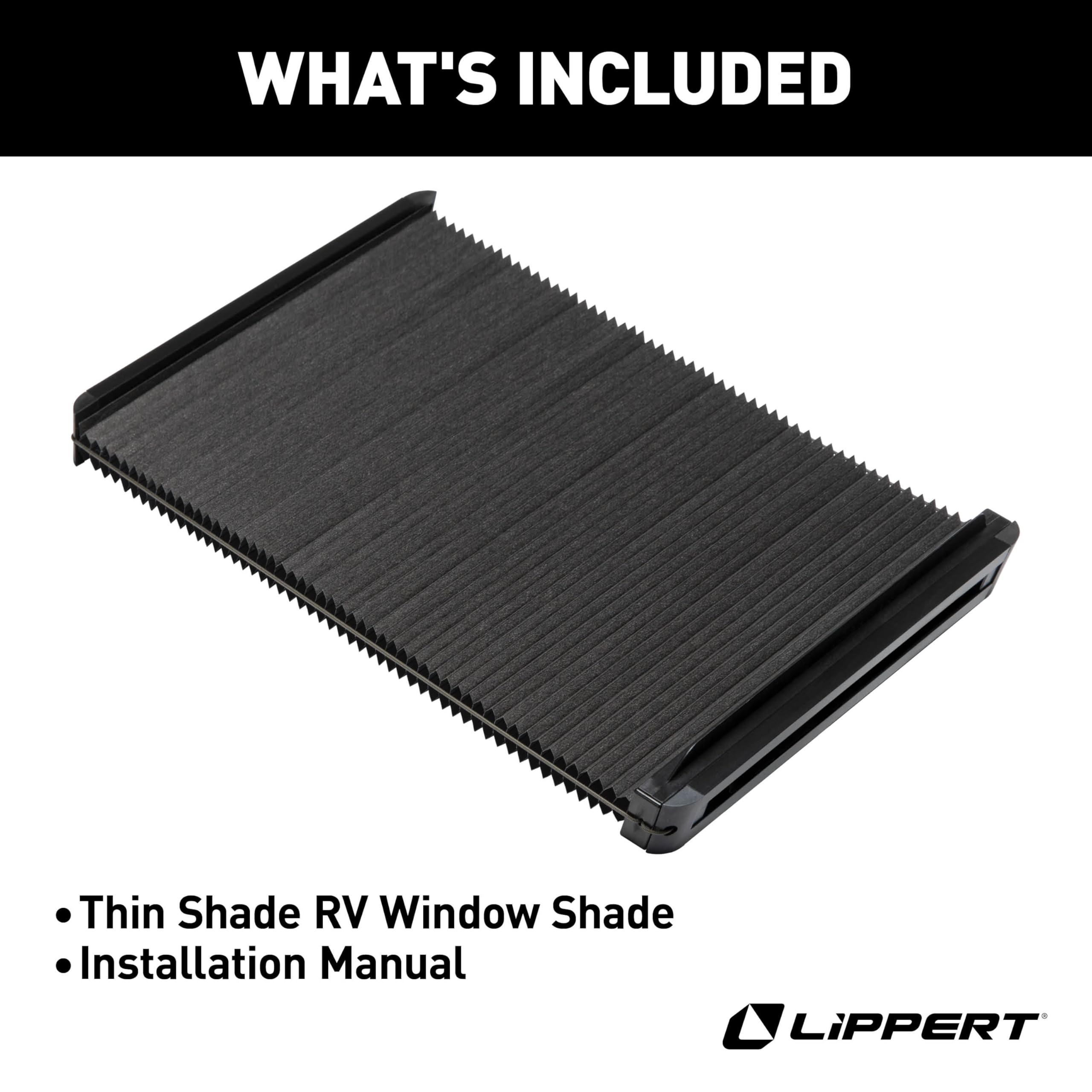 Lippert RV lifestyle photo showing EcoCell shade enhancing privacy and comfort