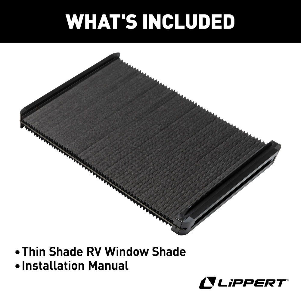 Lippert RV lifestyle photo showing EcoCell shade enhancing privacy and comfort