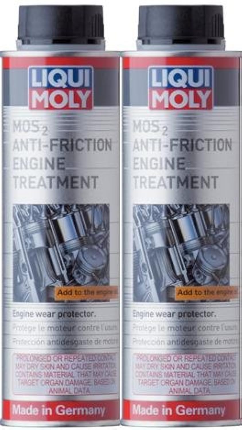 Liqui Moly front packaging showing twin bottle pack and clear usage benefit