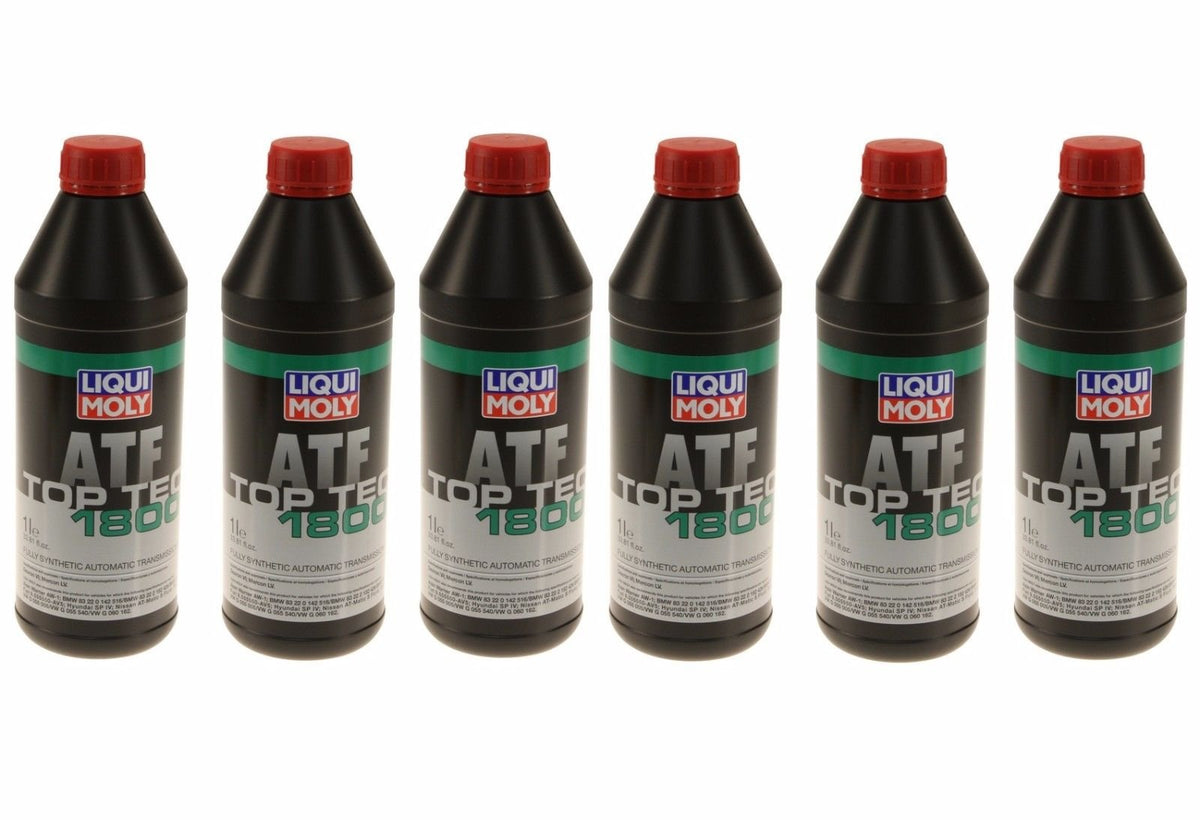 Liqui Moly ATF 6L front label showing brand and BMW part reference for confident fitment