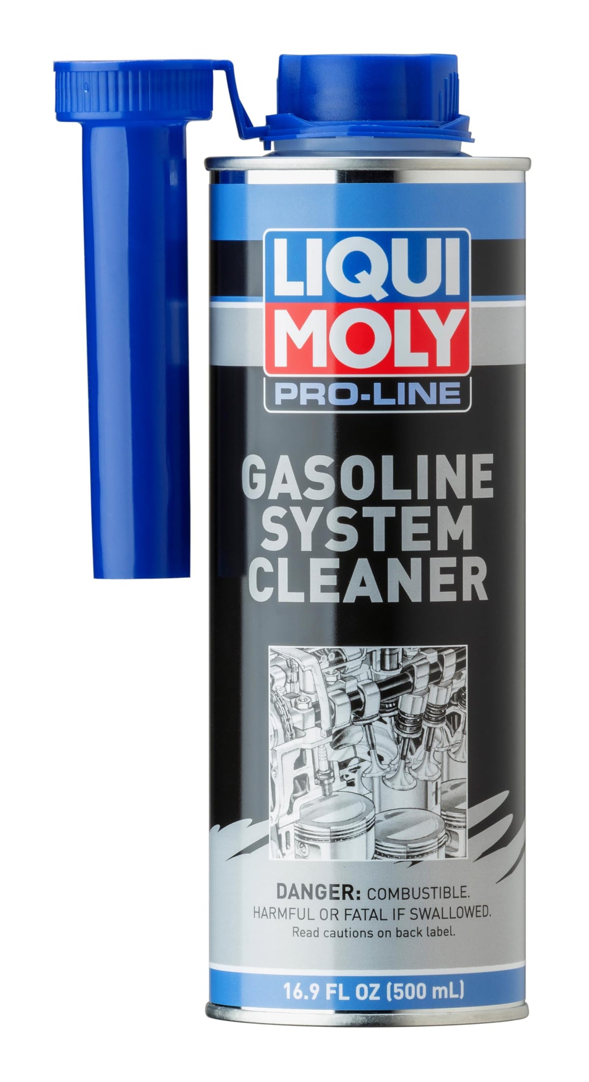 Liqui Moly bottle front label showing cleaner and product benefit