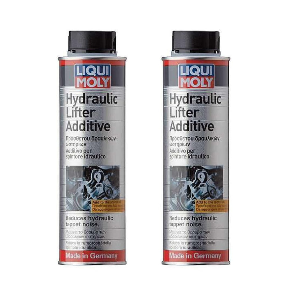 LIQUII MOLY front packaging shot showing two 300 ml bottles and benefits