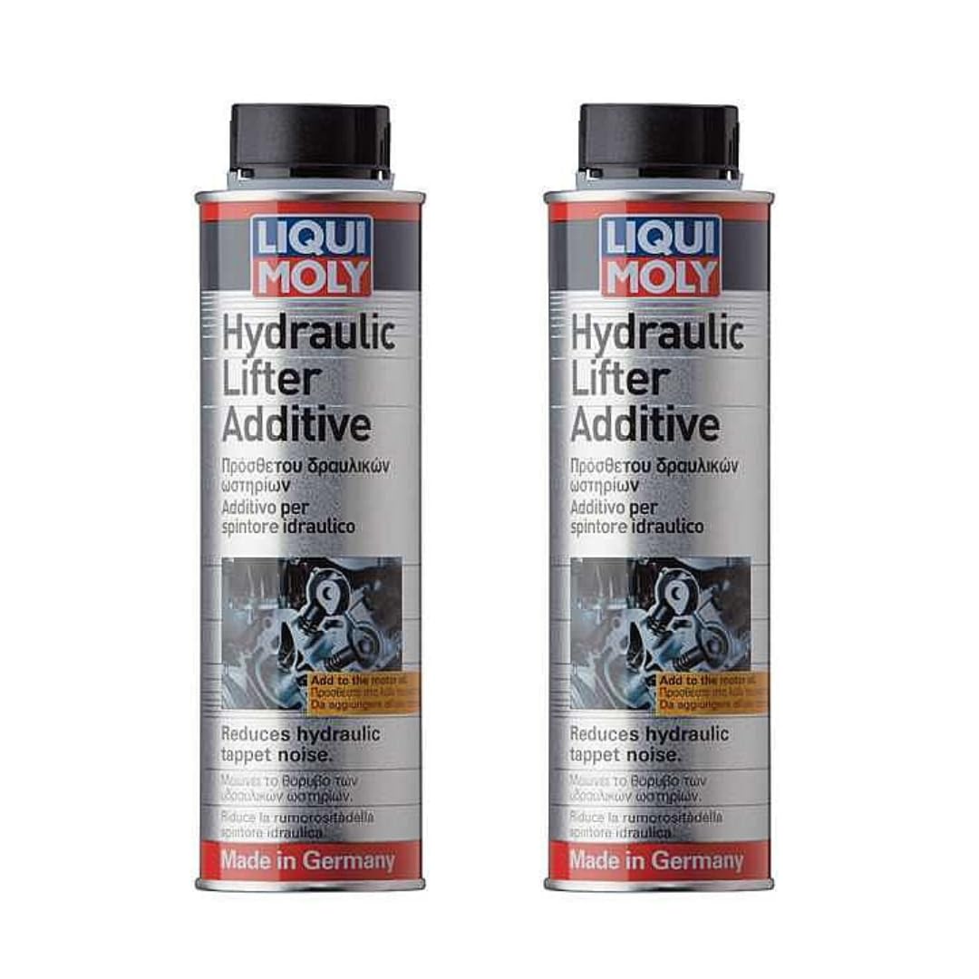 LIQUII MOLY front packaging shot showing two 300 ml bottles and benefits