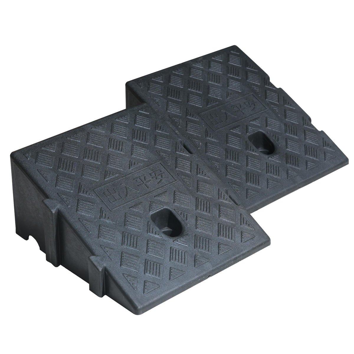 Liramera front profile curb ramp showing low rise and smooth transition benefit