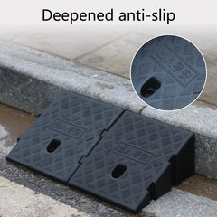 Liramera built-in hose channel detail protecting cables and hoses across curb