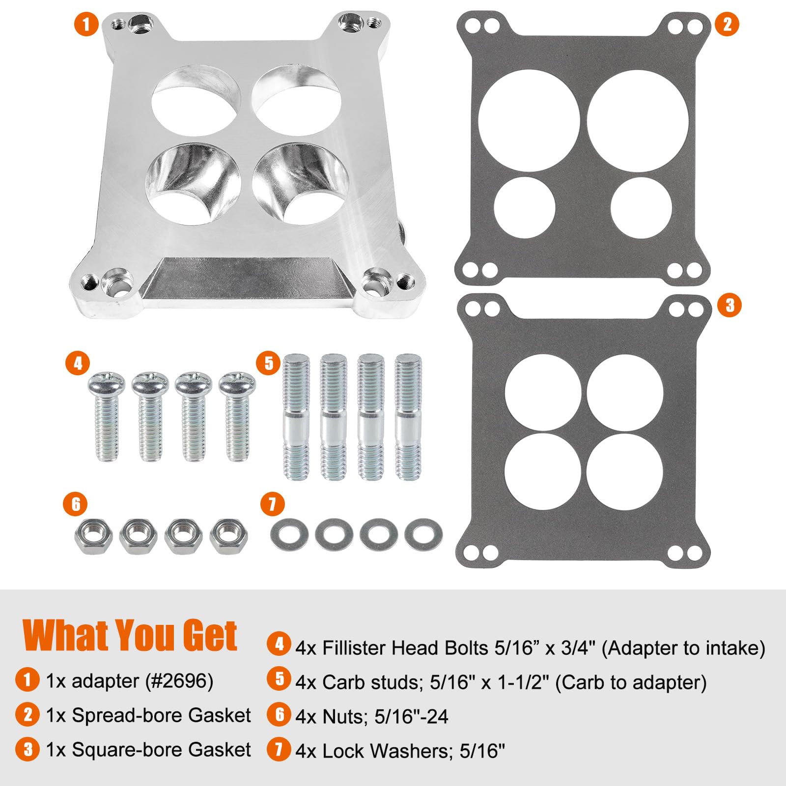 liriuda Edelbrock mounted on intake demonstrating direct-fit convenience
