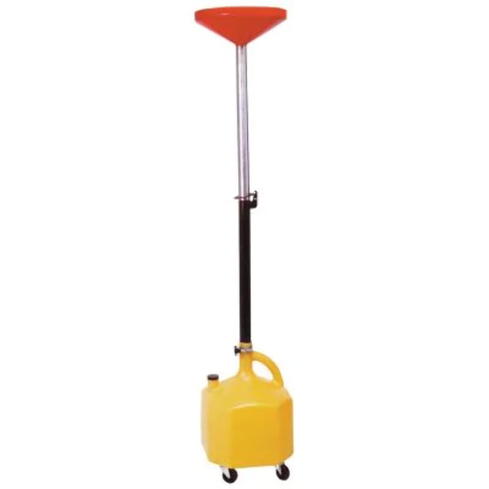 Lisle 11102 front view showing jug wheels and handle for easy maneuvering