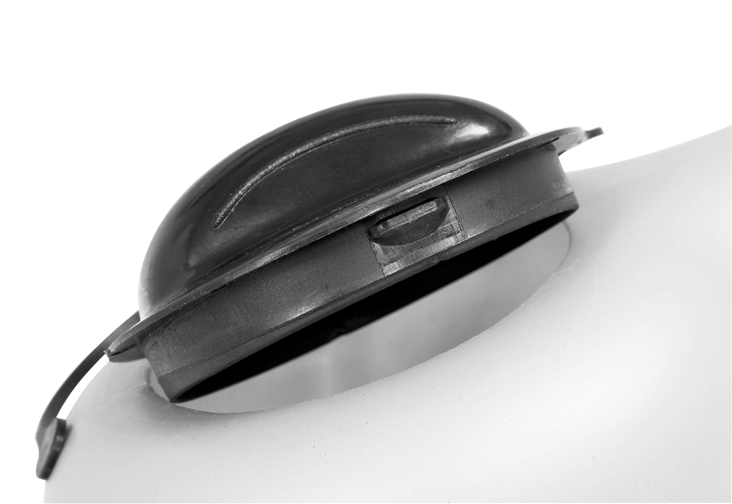 Lisle 19702 close-up of flexible spout, enables precise spill-free pouring