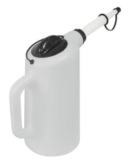 Lisle 19702 front view showing lid and cap, protects oil from contaminants