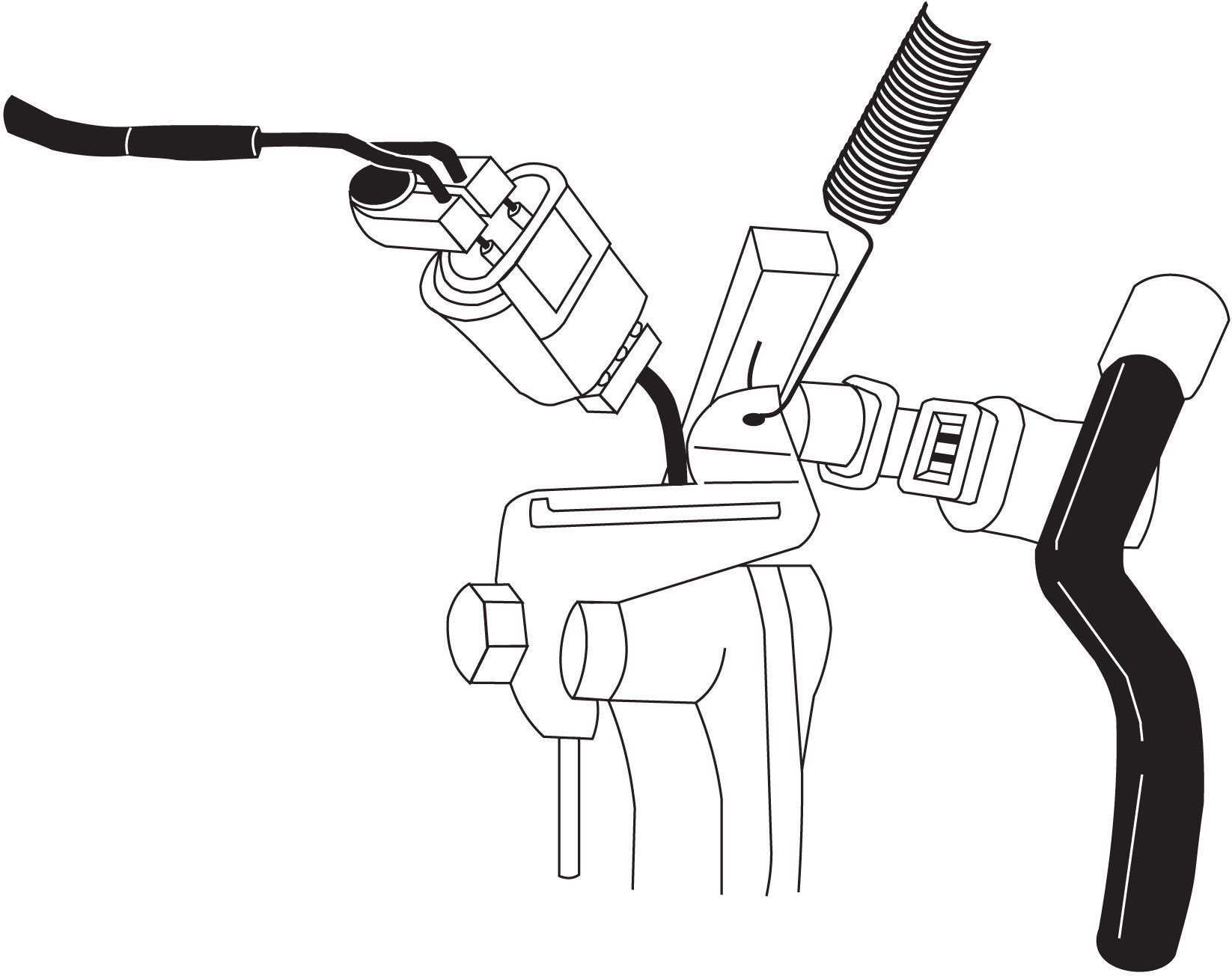 Lisle 27800 screw-on adapters displayed to fit various injector connector sizes