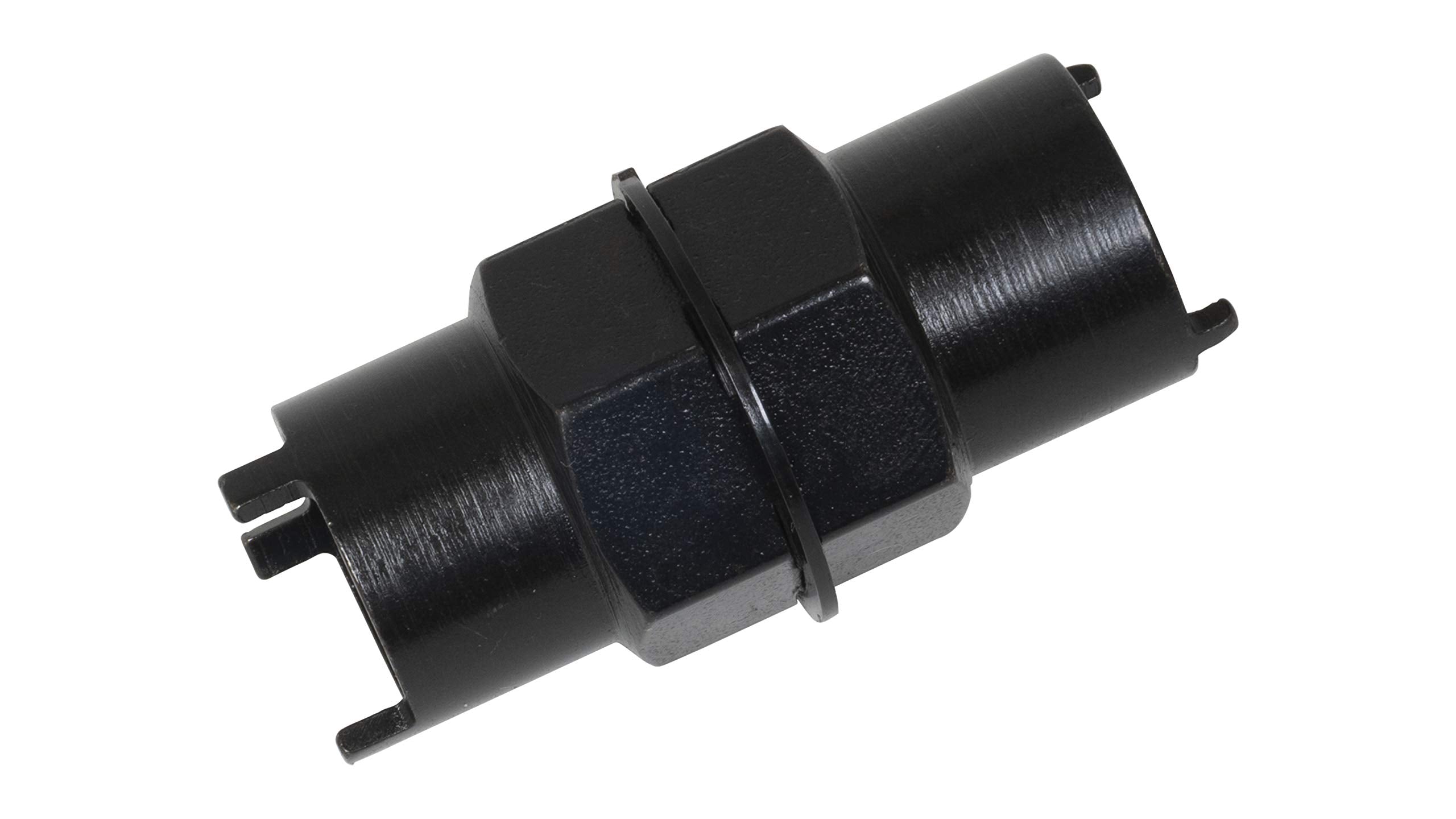 Lisle 29810 front view socket showing dual ends and durable finish for reliable grip