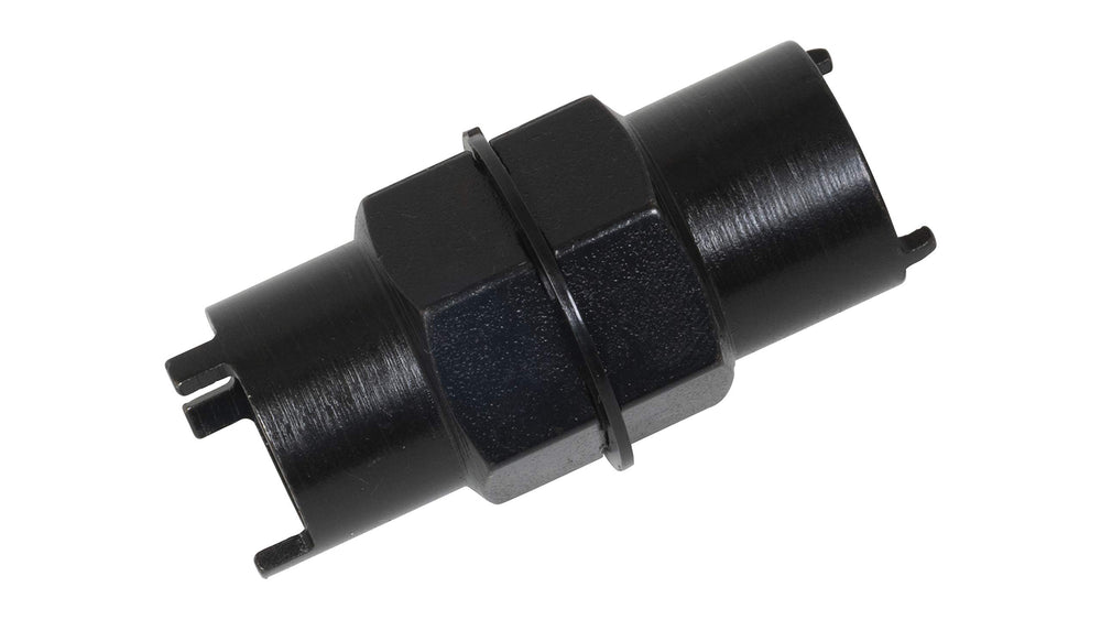 Lisle 29810 front view socket showing dual ends and durable finish for reliable grip
