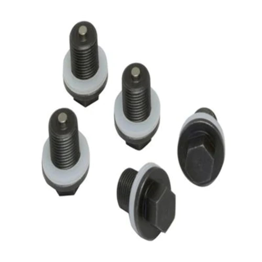 Lisle 58650 front kit layout showing five plugs and gaskets for quick repairs