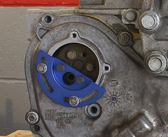 Lisle half-moon close-up showing profile for bolt access and easier reach