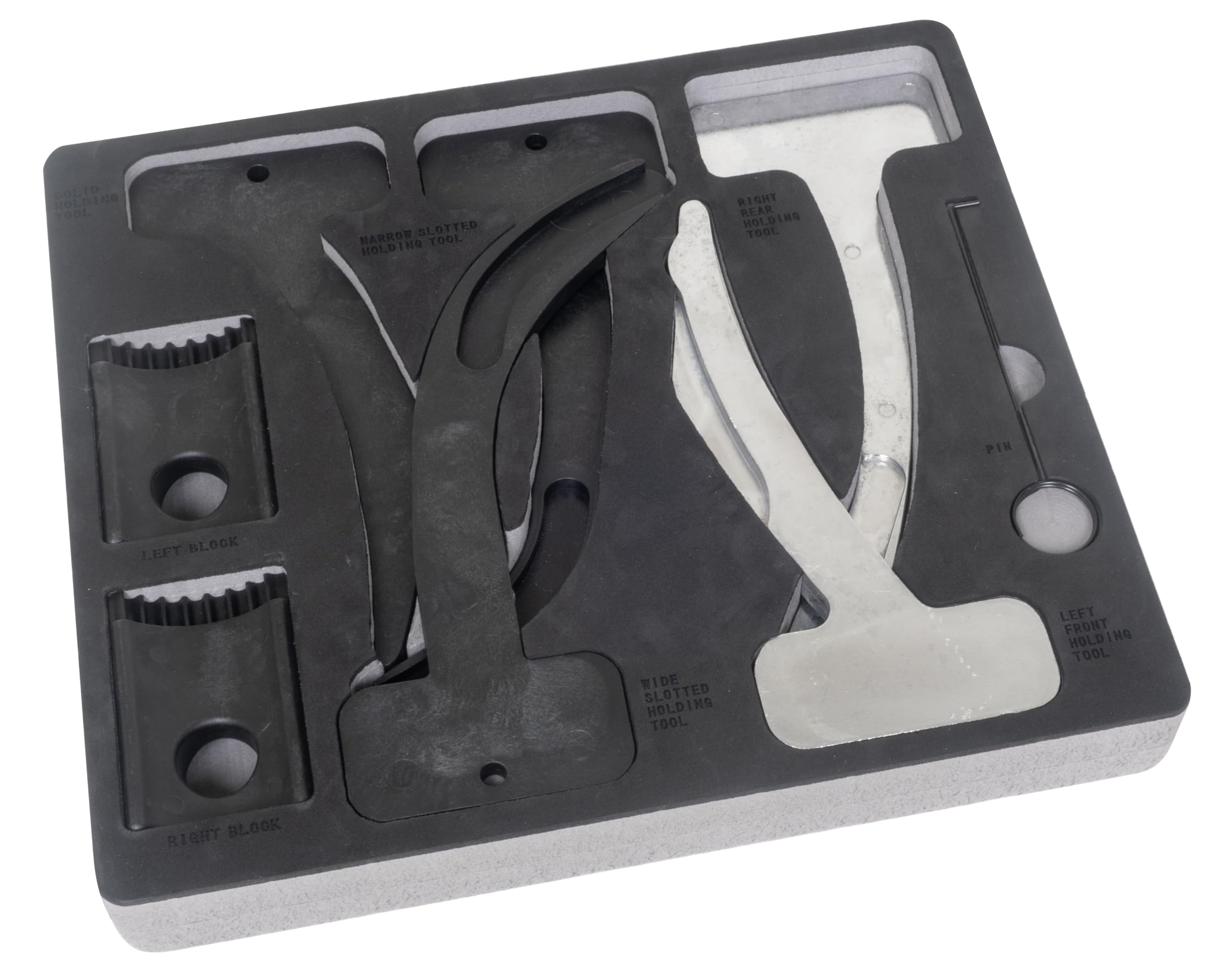 Lisle front packaging showing full cam phaser locking kit with tools and labels for easy identification and use